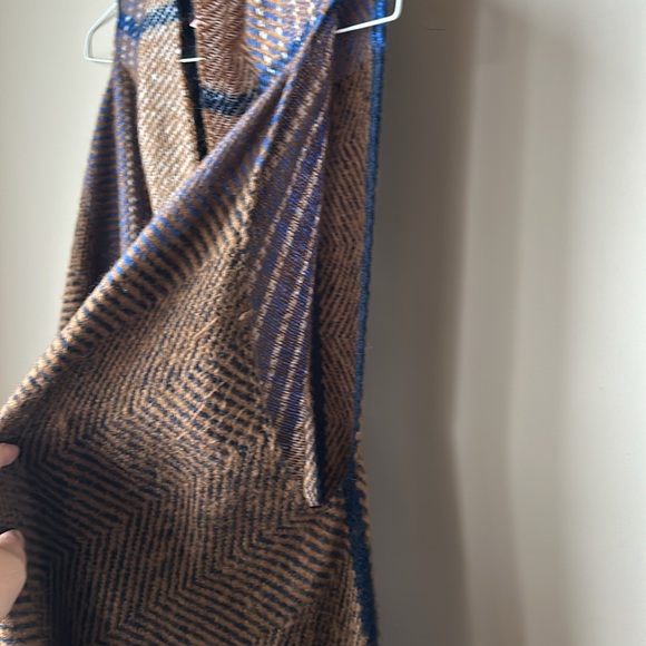 THEODORA CALLUM multicolored long fringe vest - Picture 5 of 6